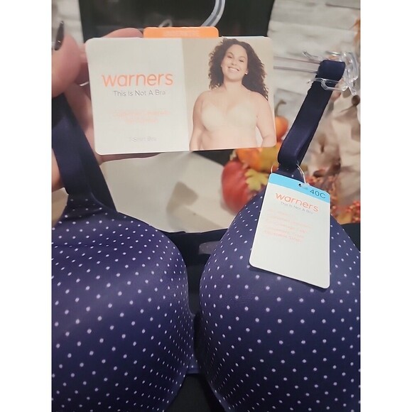NWT Warner's This Is Not A Bra Underwire Lightly Lined T-Shirt Bra 01593 40C - Picture 7 of 8